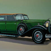 Packard Twelve Phaeton 1934 Painting Art Print