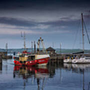 Padstow Boats Art Print