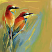 Painting 662 1 Bird 9 Art Print