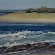 Painting Happy Valley Caloundra Qld Plein Air Painting Art Print