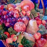 Panier De Fruits Art Print