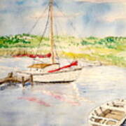 Peaceful Harbor Art Print