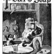 Pears Soap Ad, 1888 Art Print
