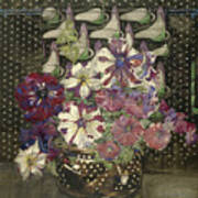 Petunias, 1916 Art Print