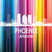 Phoenix Az 2 Squared Art Print