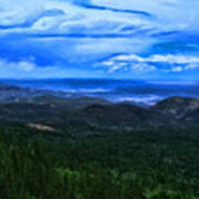 Pikes Peak Summit Art Print