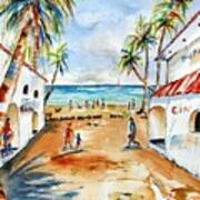 Playa Del Carmen Art Print