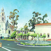 Balboa Park San Diego California Art Print