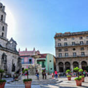 Plaza De San Francisco De Asis Art Print