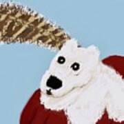 Polar Bear Totem Art Print