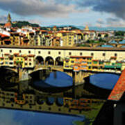 Ponte Vecchio View Art Print