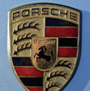 Porsche Badge Art Print