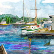 Port Mcneil Bc Art Print