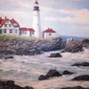 Portland Head Lighthouse Art Print