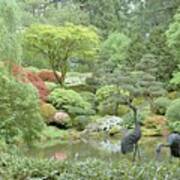 Portland Oregon Japanese Gardens 2 Art Print