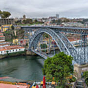 Porto Portugal Luis I Bridge Art Print