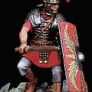 Portrait Of A Roman Legionary - 07 Art Print