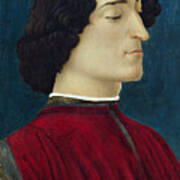 Portrait Of Giuliano De' Medici Art Print