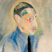 Portrait Of Stravinsky Art Print
