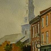 Portsmouth North Church Tower Art Print