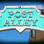 Post Alley Seattle Art Print