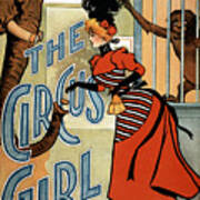 Poster, The Circus Girl. Art Print