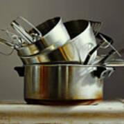 Pots And Pans Art Print