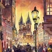 Prague Old Town Squere Art Print