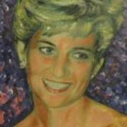 Princess Diana Art Print