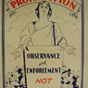 Prohibition - Observance And Enforcement Art Print