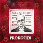 Prokofiev Art Print