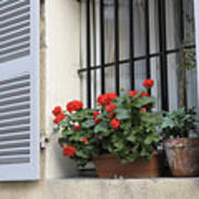 Provence Window Art Print