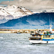 Puerto Natales Patagonia Chile Art Print