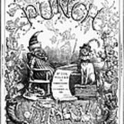 Punch Front Page, 1862 Art Print