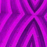 Purple Maze Art Print