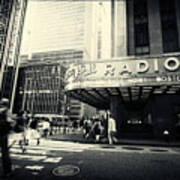 Radio City Music Hall Manhattan New York City Art Print
