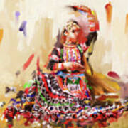Rajasthani Dancer 436 1 Art Print