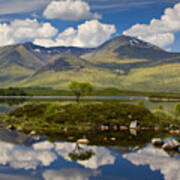 Rannoch Moor And The Black Mount Art Print