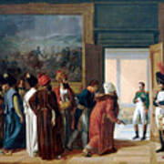 Napoleon Receiving The Ambassador Of Persia Art Print