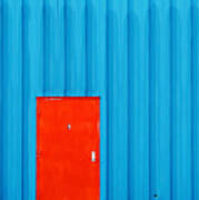 Red Door No. 9 Art Print