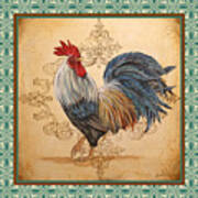 Renaissance Rooster-c Art Print