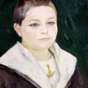Renoir: Boy, C1884 Art Print