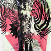 Return Of Zebra Boy Art Print