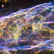 Revisiting The Veil Nebula Art Print