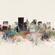 Richmond Virginia Skyline Art Print