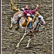 Ride Em Cowboy Art Print