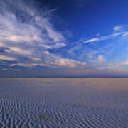 Ripples In The Sand Saint Augustine Beach Art Print