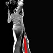 Rita Hayworth  Film Noir Classic Gilda 1 1946-2015 Art Print