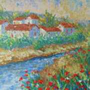River Of Provence Art Print