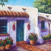 Riverbend Adobe Art Print